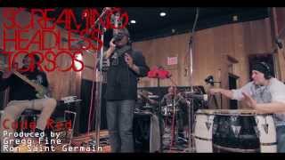 Screaming Headless Torsos  Code Red live in studio tracking session HD 1080 [upl. by Nibla]