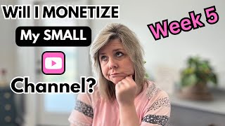 How I Gained 487 More Views in 1 Week  Can I Monetize My Small YouTube Channel in 6 Months WEEK 5 [upl. by Hedveh]