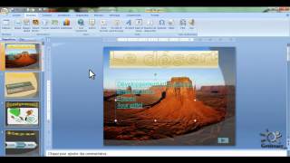 Comment créer un lien hypertexte dans PowerPoint 2007 [upl. by Shaeffer71]