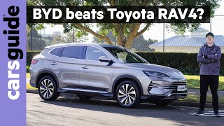 A Toyota RAV4 Hybrid beater BYD Sealion 6 2024 review Is this new PHEV the best family SUV [upl. by Enyallij]