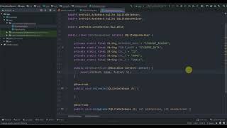 Membuat Sqlite Database  Android Studio [upl. by Merry]