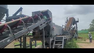 Sub base mixing plant processingautomobile civilengineering games construction road [upl. by Atnim]