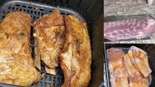 Air Fryer Ribs Recipe  Ribs  Recipes  How to Cook in an Air Fryer  How to Make Ribs [upl. by Leiand779]