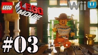 Lets Play Lego Movie VideoGame Wii U  Parte 3  Pancadaria no Velho Oeste [upl. by Mcgill]