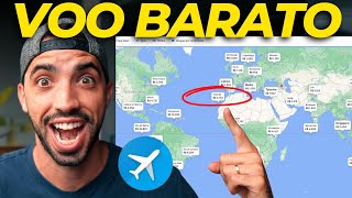 TRUQUE das PASSAGENS AÉREAS BARATAS  Google Flights [upl. by Sinaj950]