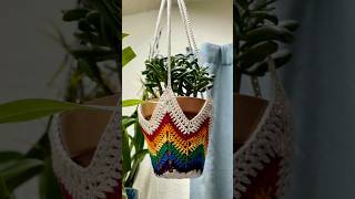 Plant hanger crochet pattern crochet knitted design Crochet507 [upl. by Wheelwright]