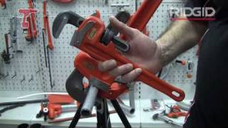 RIDGID Pipe Wrench from Toolstop [upl. by Ettenan910]