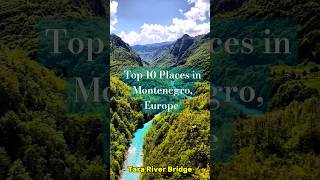 Montenegro Top 10 Places  Most underrated country in Europe travel montenegro europetravel [upl. by Aiet]