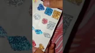 My homemade glitter stone sticker [upl. by Norbel]