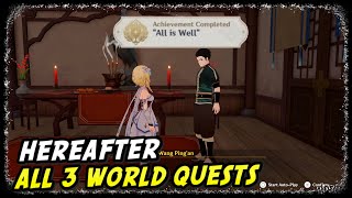 Hereafter World Quest  Genshin Impact  All is Well Achievement [upl. by Kyne124]