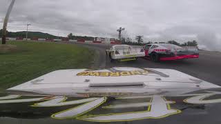 62224  ROOF CAM  Stephen Donahue 2VT at Riverside Speedway P4 [upl. by Ymiaj]