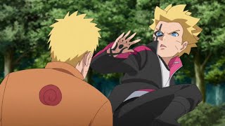 Karma Boruto Vs Naruto Full Fight l Boruto Episode 196 [upl. by Ainerbas]