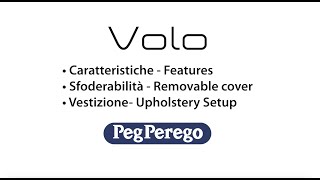 Volo passeggino come sfoderare seduta I How to remove Volo cover I Peg Perego [upl. by Aicilec]