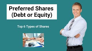 Preferred Shares Debt or Equity  Top 6 Types of Shares [upl. by Suoivatco]