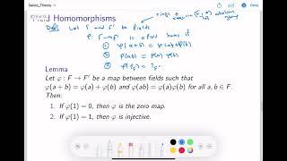 Properties of Fields amp Field Extensions  Galois Theory [upl. by Jar532]