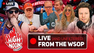 LIVE WSOP coverage from the Horseshoe with Will Jaffe Ryan DePaulo and Mintzy [upl. by Tor]