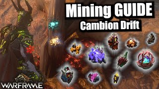 Mining GUIDE For Cambion Drift  Warframe [upl. by Vassar]