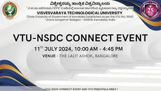 VTU  NSDC Connect Programme [upl. by Aihsenyt]