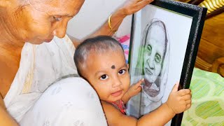 ঠাকুমা পেলেন সেরা উপহার । কৃষভের পড়াশোনা  Grandma got the best gift from her fan  villfood vlog [upl. by Dyan178]