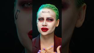 JOKER MAKEUP TUTORIAL 🃏 GO 5K🥹🙏🏼 joker jokermakeup cosplay makeup halloween harleyquinn [upl. by Laohcin721]