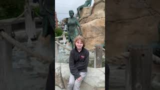 2024 09 28 Josephine Finnie at John Steinbecks Cannery Row Monument Monterey California [upl. by Yhtimit]