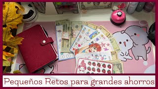 Pequeños retos para grandes ahorros savingschallenges retosdeahorro [upl. by Notyap]