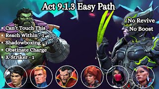 MCOC Act 913 Easy Path For Completion  The Overseer Boss [upl. by Aneelas]