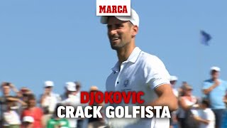 Djokovic causa sensación en la Ryder de celebrities ¡qué bueno es este tío I MARCA [upl. by Aicercal101]