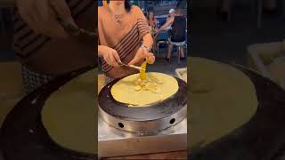 Banana Nutella pancakes reelsvideo thailand banglaboxingstadium thaifood phuket [upl. by Zebapda]