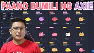 Paano Bumili ng Axie sa Marketplace Step by Step Guide [upl. by Annamaria]