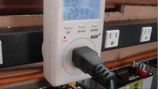 SUN Grid Tie Inverter and Solar Panel power tests [upl. by Irollam869]