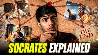 Socrates Life and Philosophy of Socrates in Hindi  Learning Philosophy from Scratch  Part 12 [upl. by Lardner]