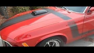 1970 Boss 302 Mustang Fully restored walk around [upl. by Llednov]