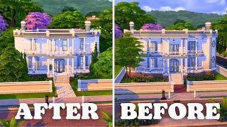 UMBRAGE MANOR RENOVATION  The Sims 4 Renovating Willow Creek [upl. by Yemar]