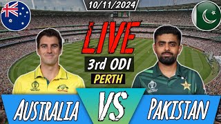 Australia vs Pakistan 3rd ODI Live Streaming  2024 ODI Series Action [upl. by Nahn754]