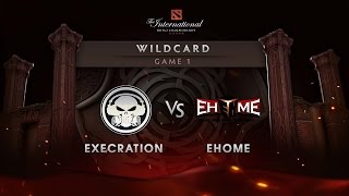 Execration vs EHome  Game 1  The International 6 Wildcard [upl. by Sydney]