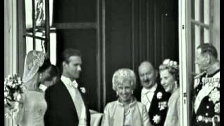 Royal Wedding of Queen Margrethe II and Prince Consort Henrik 1967 Part 3 [upl. by Osmond172]