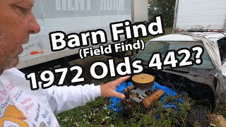 EP775 Barn Field Find 1972 Olds 442 [upl. by Lessig]