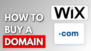 Wix How to Buy a Domain 2024  Change Domain Name In Wix [upl. by Siduhey]