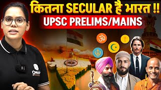 धर्म निरपेक्षता Secularism  Most Important Points For UPSC PrelimsMains  PW OnlyIAS [upl. by Ennaeirrac333]