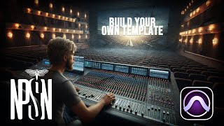 BUILDING A SIMPLE PROTOOLS TEMPLATE  How to Audio Post Production Tutorials [upl. by Nylarak]