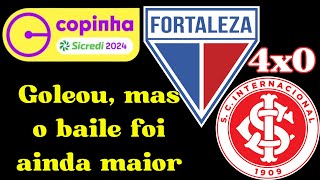 Copa São Paulo goleada do Fortaleza sobre o Inter mostra força da base do Laion [upl. by Edmunda803]