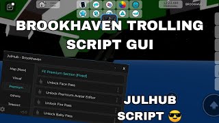 New BrookHaven Script Hack  JulHub Script Gui FluxusHydrogenDeltaArceus X Mobile Pastebin [upl. by Kinzer]