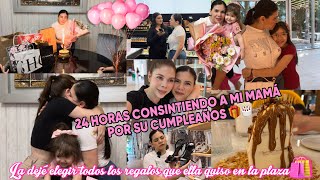 CONSINTIENDO A MI MAMÁ eligió todos los regalos que quiso en la plaza  VLOG [upl. by Ellehcem]