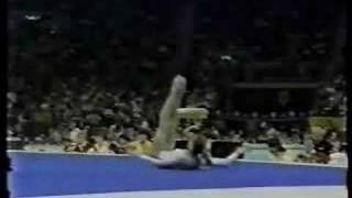 Svetlana Boginskaya  1988 Olympics AA  Floor Exercise [upl. by Shelagh]