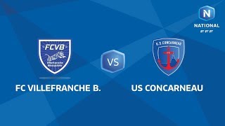 J24  FCVB  US Concarneau I National FFF 20182019 [upl. by Aralc172]