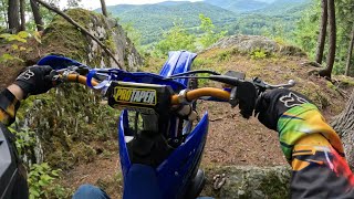 Almost Dropped My Bike Over A Cliff 2024 Yamaha Yz250 fyp viral viralvideo [upl. by Fanchan]