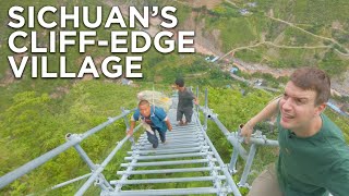 Climbing Sichuans Insane Mountain Ladder [upl. by Aicelet]