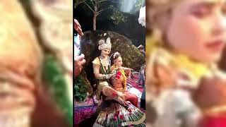 Mata ka jagrata  RadhaKrishna aaye dance karne mata ji ke jagran Mai  Love Duet  whatsApp status [upl. by Dahc806]