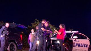 Grand Prairie Police Chase Ends In Dallas on Merrifield Drive [upl. by Ameh]